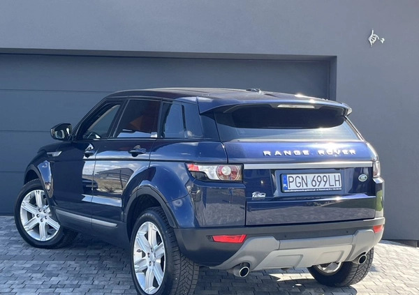Land Rover Range Rover Evoque cena 77000 przebieg: 121500, rok produkcji 2015 z Gniezno małe 191